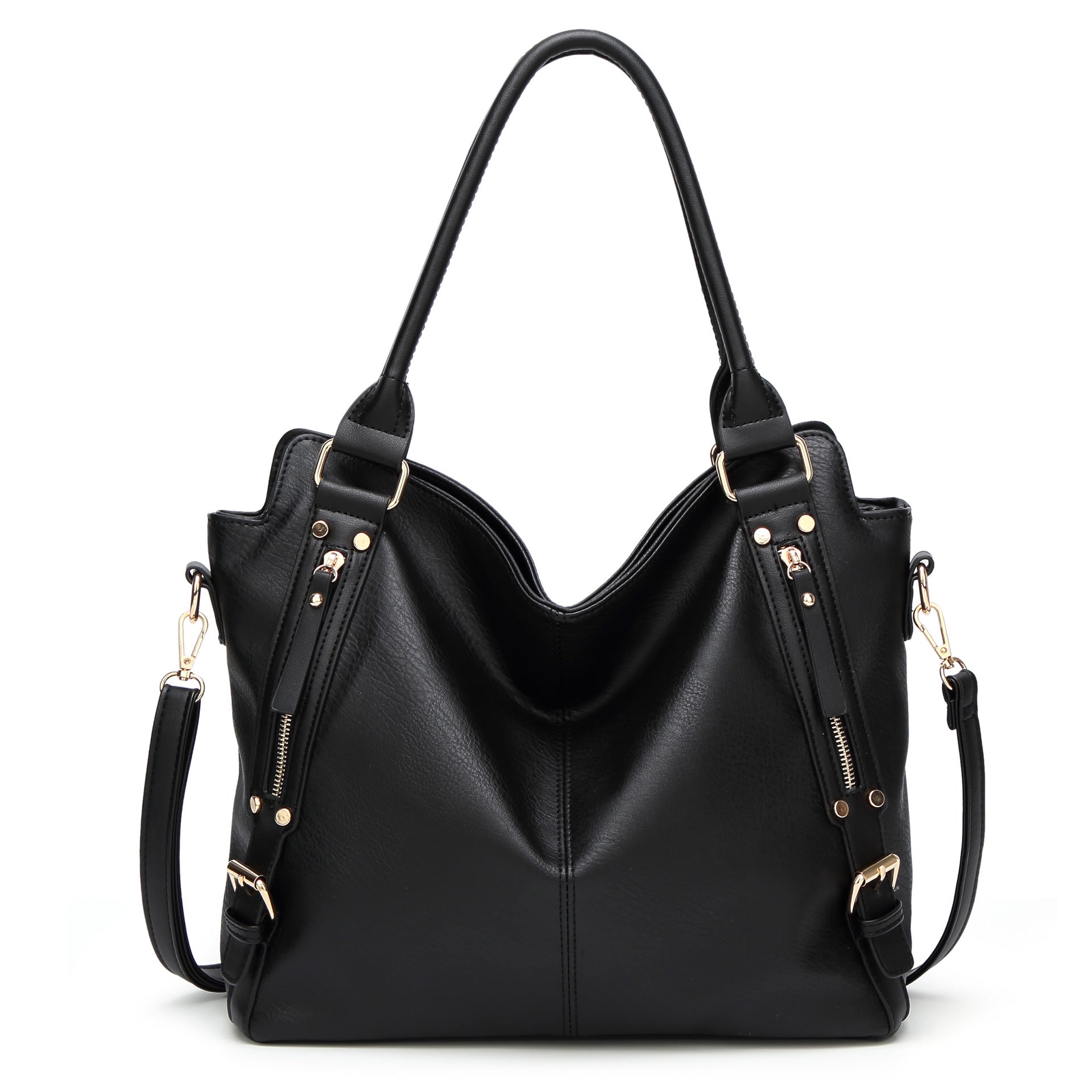 Factory Price Wholesale Guangzhou Women's Bag European And American Foreign Trade New Generous Bag Hand-Held Shoulder Crossbody Women's Bag