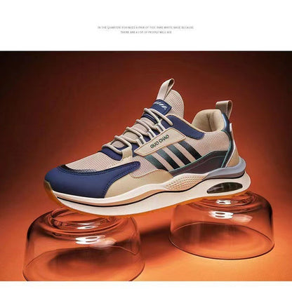 Mesh breathable sports shoes, Korean version, fashionable and trendy shoes, travel shoes, running shoes