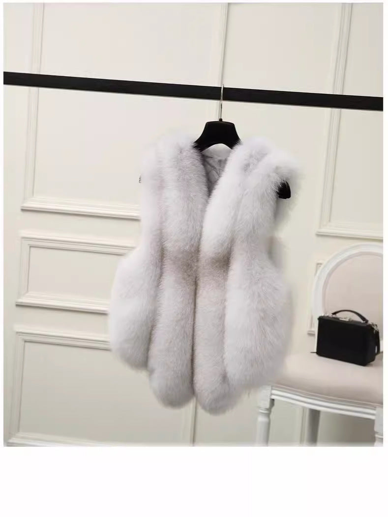 Women's Faux Fur Vest