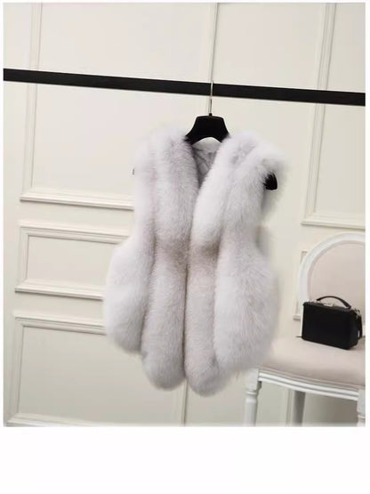 Women's Faux Fur Vest
