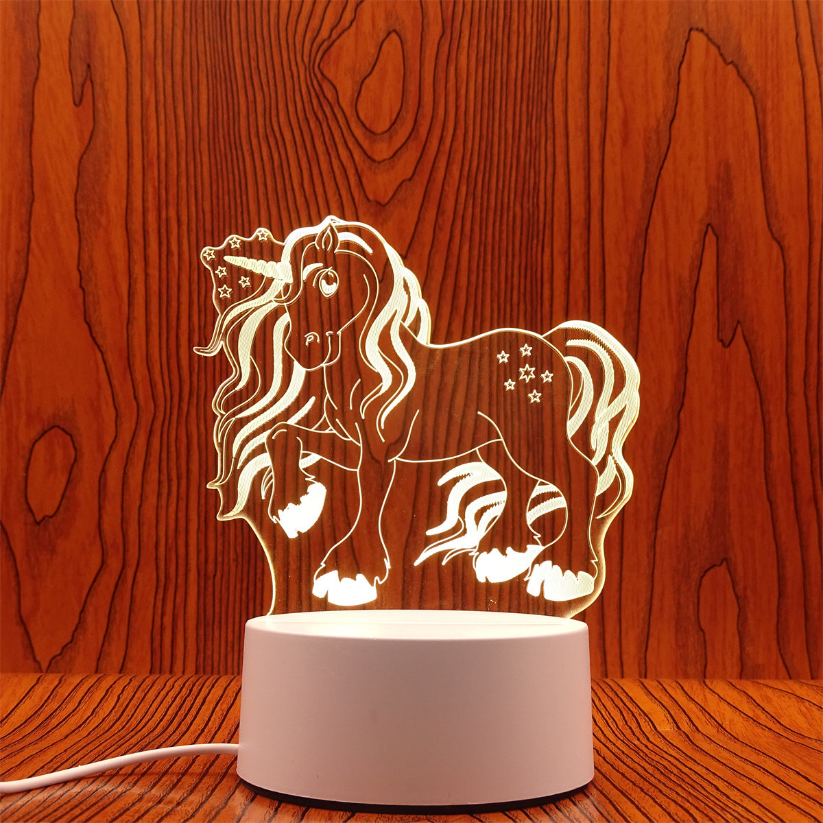 Creative 3D Night Light Lamp