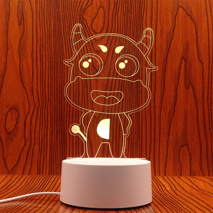 Creative 3D Night Light Lamp