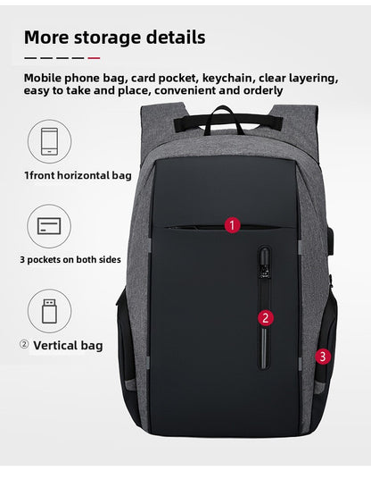 Men's business bag and laptop bag