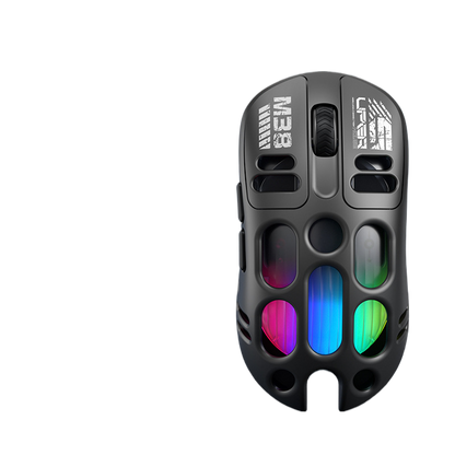 Hollow-out Wireless Gaming Mouse with Three-mode Connectivitye