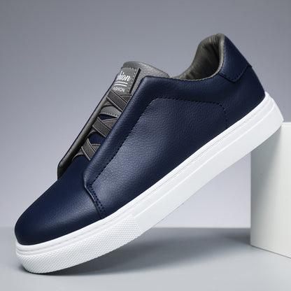 Men's Solid Color Low Top Skateboard Shoes
