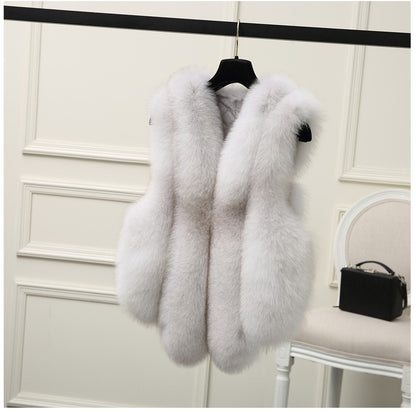 Women's Faux Fur Vest
