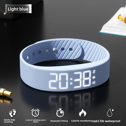 Kids Digital Silicone Watch with Vibration Alarm
