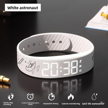 Kids Digital Silicone Watch with Vibration Alarm