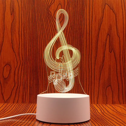 Creative 3D Night Light Lamp