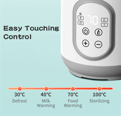 Multifunctional single-bottle warm milk dispenser