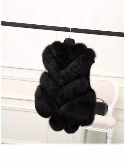 Women's Faux Fur Vest