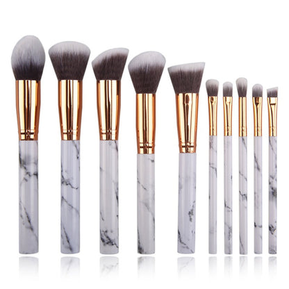 10 Makeup Brush Set Cross-border Beauty Tool Makeup Brush