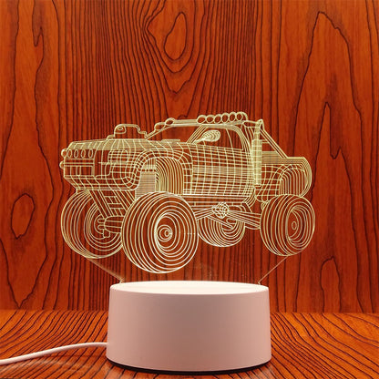 Creative 3D Night Light Lamp