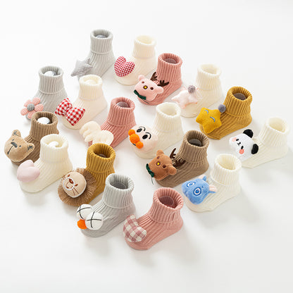 Baby Cartoon Non-Slip Cotton Socks
