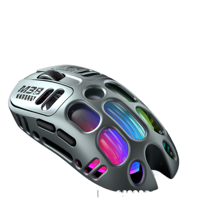 Hollow-out Wireless Gaming Mouse with Three-mode Connectivitye