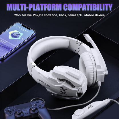 G9000 Head mounted Gaming Earphones Wired Earphones Computer Esports Gamepad Earphones