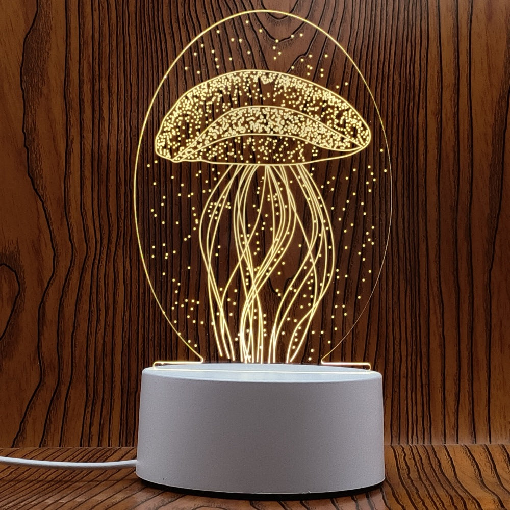 Creative 3D Night Light Lamp