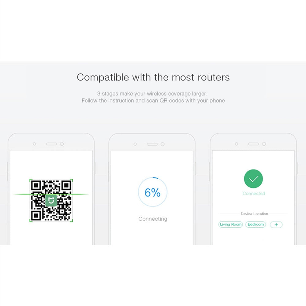 Original Xiaomi Pro 300M WiFi Amplifier WiFi Repeater 2.4G Wifi Signal Extender Roteador Wifi Extender Amplificador APP Control