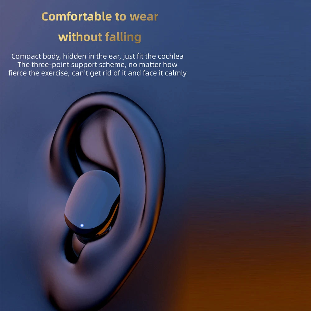 G9S Bluetooth Earphone Battery Display Stereo In Ear Sports TWS Portable