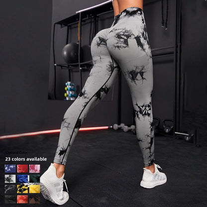 Batik yoga pants for women