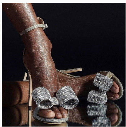 High heels sandals