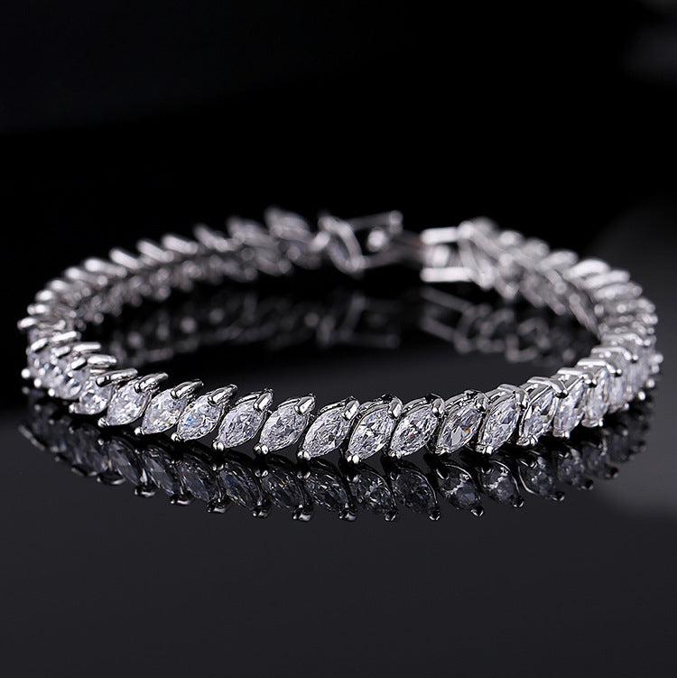 Jewelry Bracelet Bracelet Zircon Bracelet Crystal Bracelet Women's Full Diamond