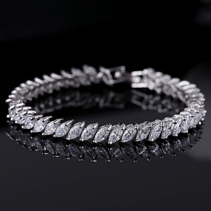 Jewelry Bracelet Bracelet Zircon Bracelet Crystal Bracelet Women's Full Diamond