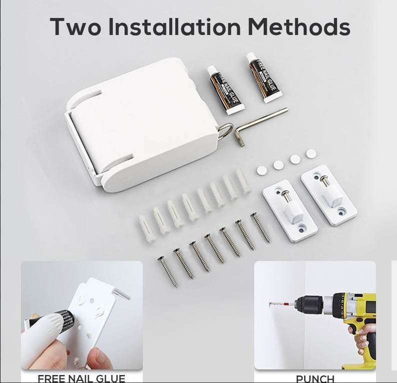 Retractable Wall Mounted Clothes Line