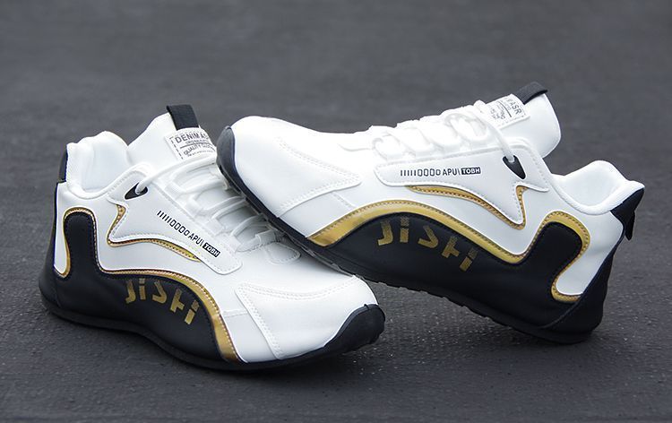 Men's running sports shoes, new men's shoes, leather surface travel shoes, trendy and fashionable shoes, comfortable and casual
