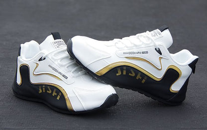 Men's running sports shoes, new men's shoes, leather surface travel shoes, trendy and fashionable shoes, comfortable and casual