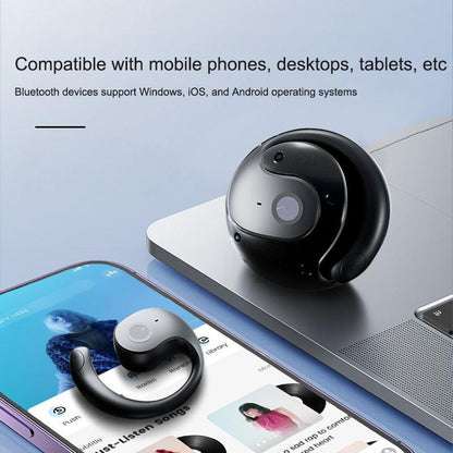 T2 Little Coconut Ball Bluetooth Earphones Open No In Ear Strap High Sound Quality Wireless Earphones Bluetooth 5.4