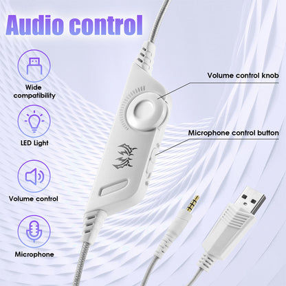 G9000 Head mounted Gaming Earphones Wired Earphones Computer Esports Gamepad Earphones