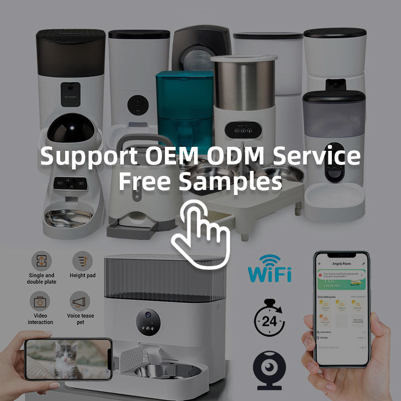 Wifi Smart APP Pet Feeder Household use Microchip Dog Automatic Pet Feeder Automatic Pet Feeder