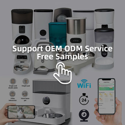 Wifi Smart APP Pet Feeder Household use Microchip Dog Automatic Pet Feeder Automatic Pet Feeder