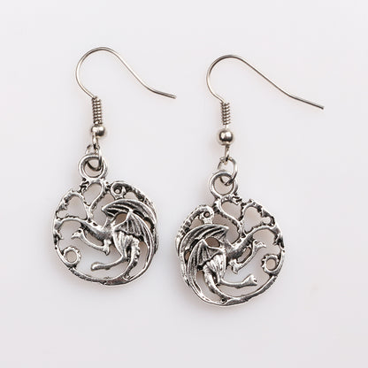 Game Of Thrones Targaryen Earrings movies jewelry
