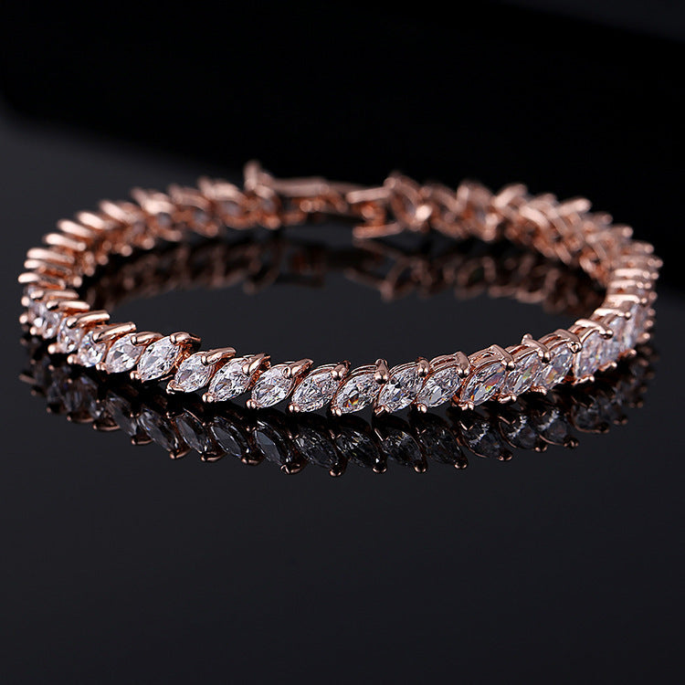 Jewelry Bracelet Bracelet Zircon Bracelet Crystal Bracelet Women's Full Diamond