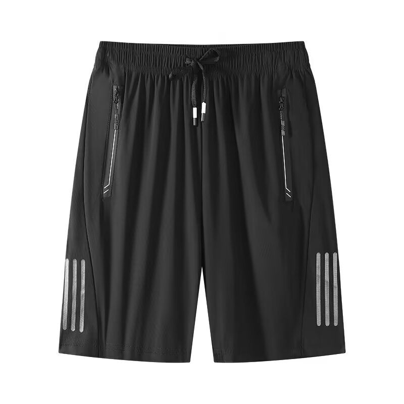 Small niche loose fit sports and leisure five quarter pants