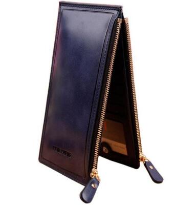 Fashion Women's Handbag Long Wallet Zipper Pocket Women's Purse Coin Card Holder Clutch Bifold Slim Purse Coin Female