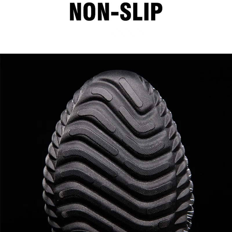 Non-Slip Unisex Light Breathable Running Shoes Wear-resistant Lace-Up Sport Shoes Mans Fashion Sneakers
