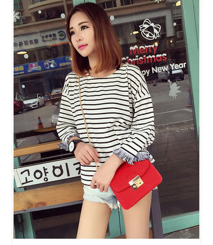 PU leather Messenger Bag Clutch Bags  Mini Shoulder Bag