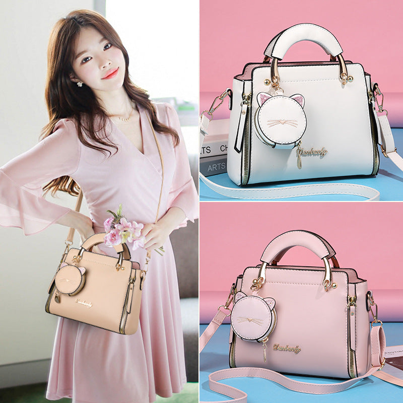 Solid Color Shoulder Bag Women's Fashion Casual Women's Bag Handbag 2025 New Cute Easiest For Match Women's Crossbody Bag