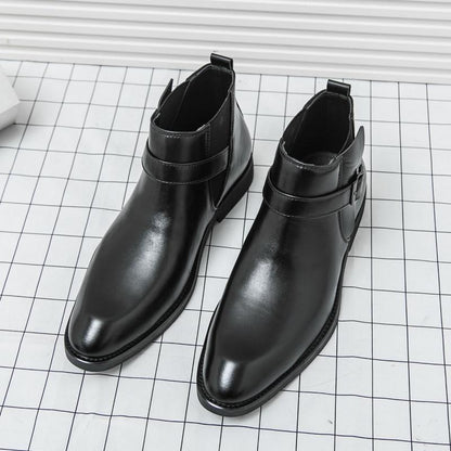 6815 New 38-46 Yards AliExpress Xiyin Cross-border Plus Size Leather Shoes