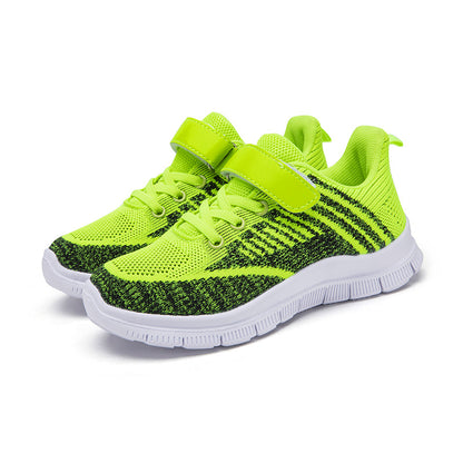 Girls Boys New Light Sneakers Summer Running Shoes Children's Mesh Breathable Casual Running Shoes