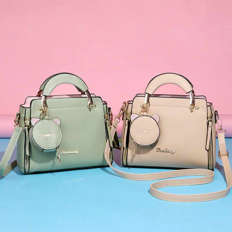 Solid Color Shoulder Bag Women's Fashion Casual Women's Bag Handbag 2025 New Cute Easiest For Match Women's Crossbody Bag