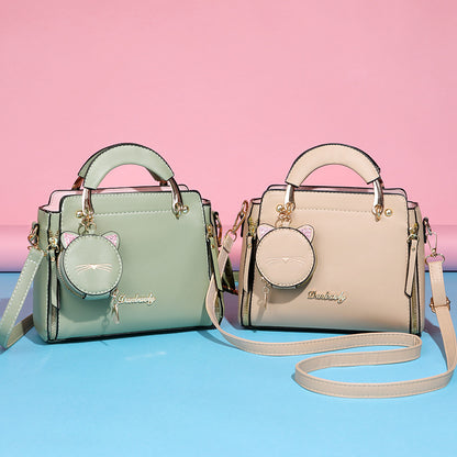 Solid Color Shoulder Bag Women's Fashion Casual Women's Bag Handbag 2025 New Cute Easiest For Match Women's Crossbody Bag