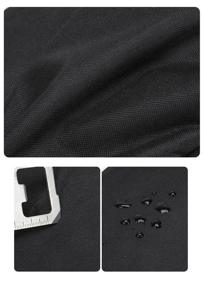 Cross-border Solid Color Fixed Print LOGO Chest Bag Men's Casual Shoulder Bag Crossbody Backpack Waist Bag Business Travel Bag Wholesale