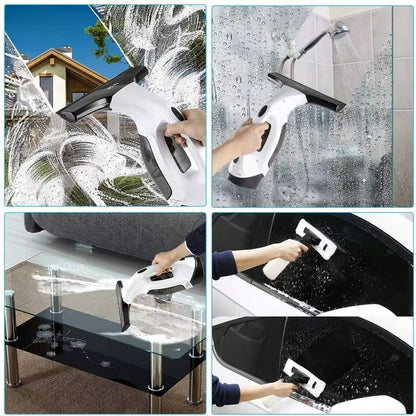 Hot Sale 20W White Cordless Rechargeable Automatic Portable Glass Cleaner Window Cleaner With 2200mA