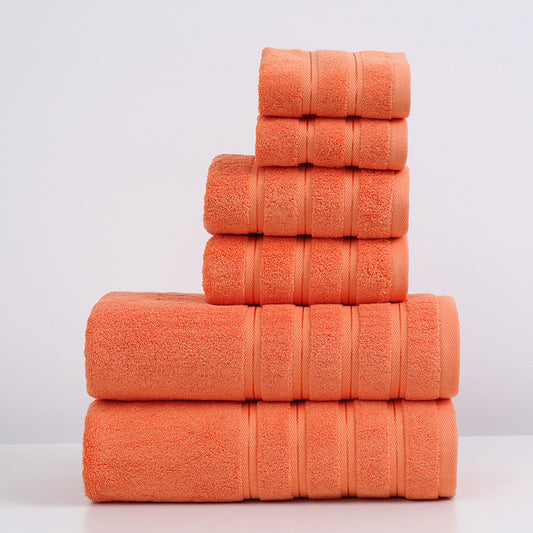 Cross-Border Wholesale Cotton Thickened Three-Piece Business Face Towel Absorbent Cotton Home Hotel Gift Box Gift Towel
