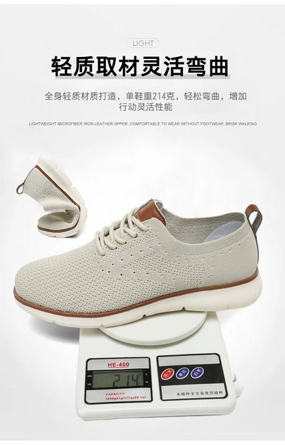 Summer Breathable Casual Shoes Thick Sole Lightweight 48 Large Size Driving Shoes Casual Trbottomy Hiking Shoes Low Top Men