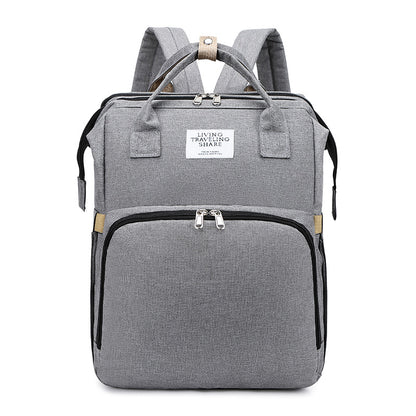 Cross-Border New Bed Bag, Integrated Mommy Bag, Outing Handbag, Mother And Baby Bag, Portable Multi-Functional Mommy Bag, Backpack